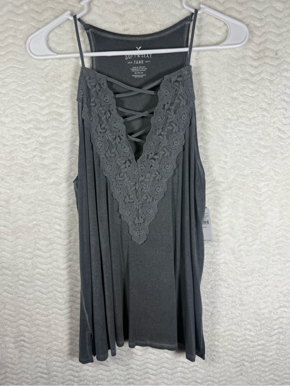 American Eagle soft & sexy Grey Top with Tag - US M
